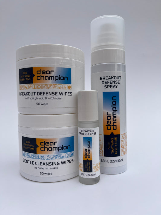 Clear Champion 4-Step Clear Skin System for Teen Athletes