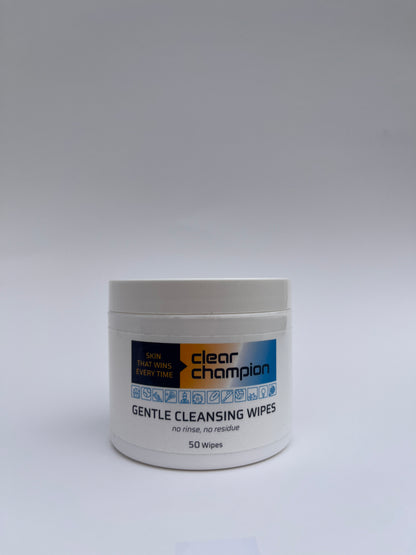 No rinse face wipes for busy teen athletes on the go