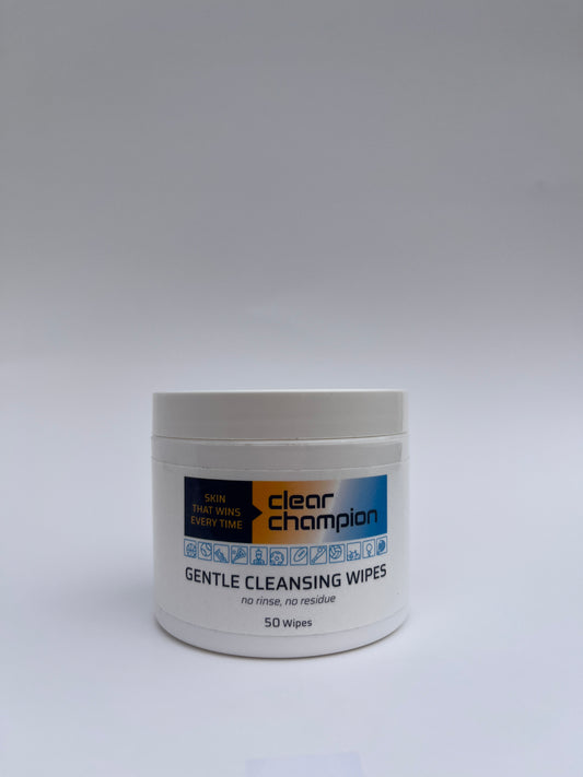 No rinse face wipes for busy teen athletes on the go