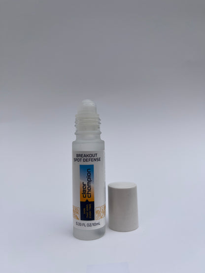 Breakout Spot Defense Roller with salicylic acid for targeted acne treatment