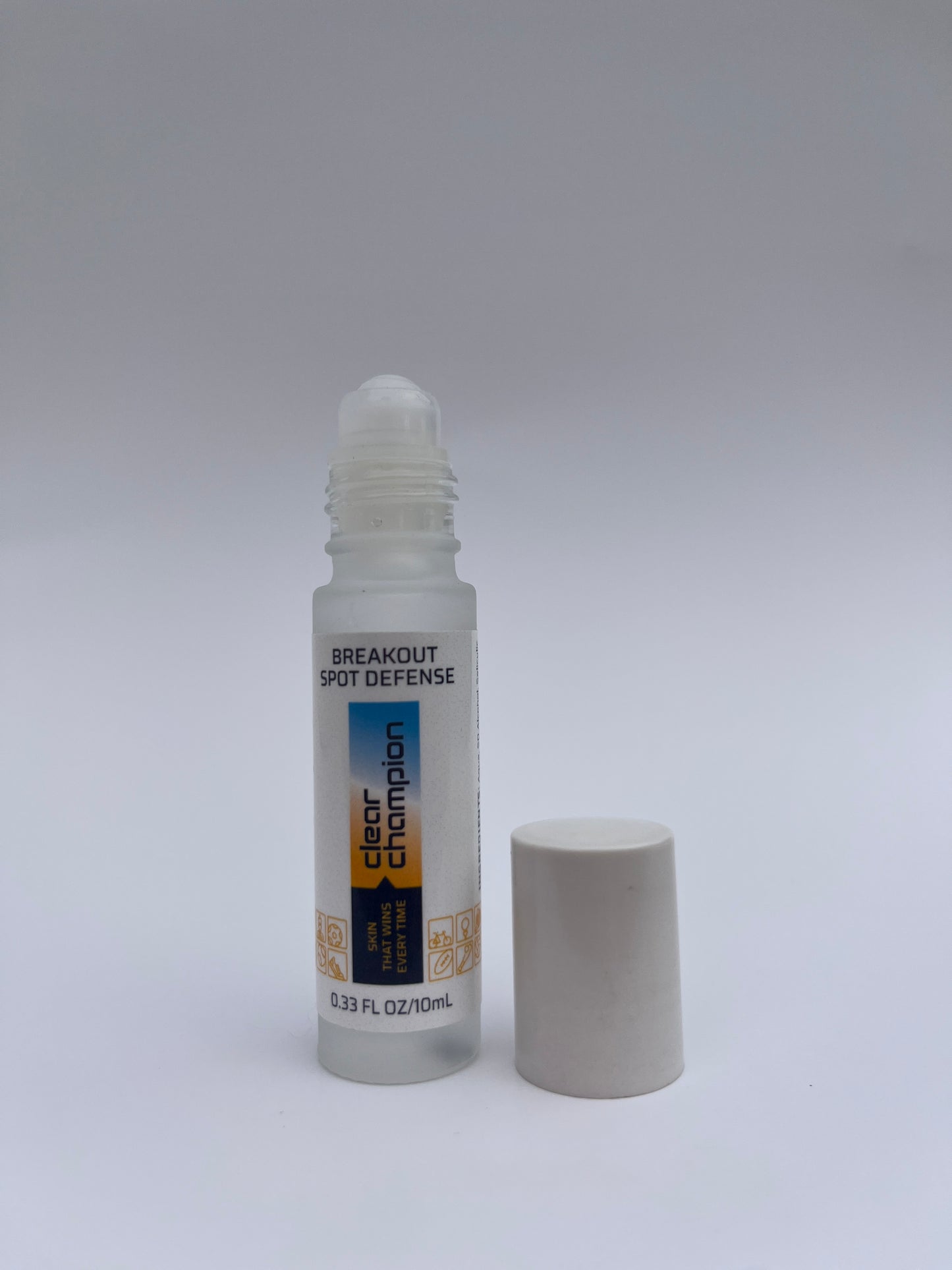 Breakout spot defense roller for teen athletes treating active blemishes