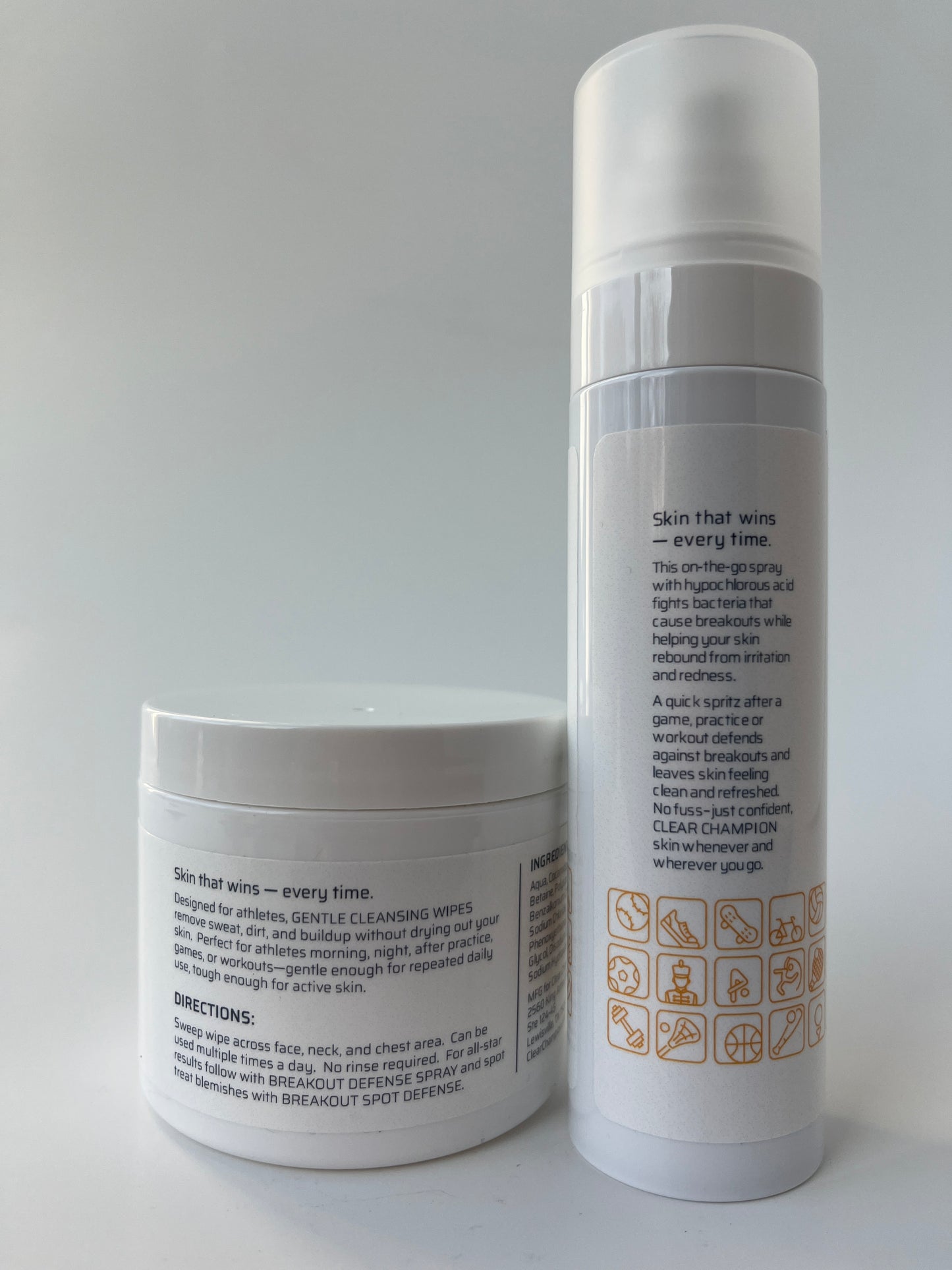 On the go acne care for sweaty active teens, zits