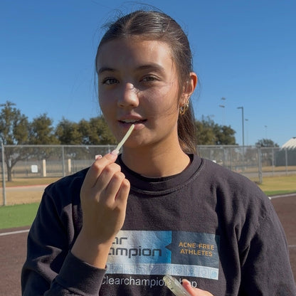 Peptide lip treatment for hydration and smooth lips in teens